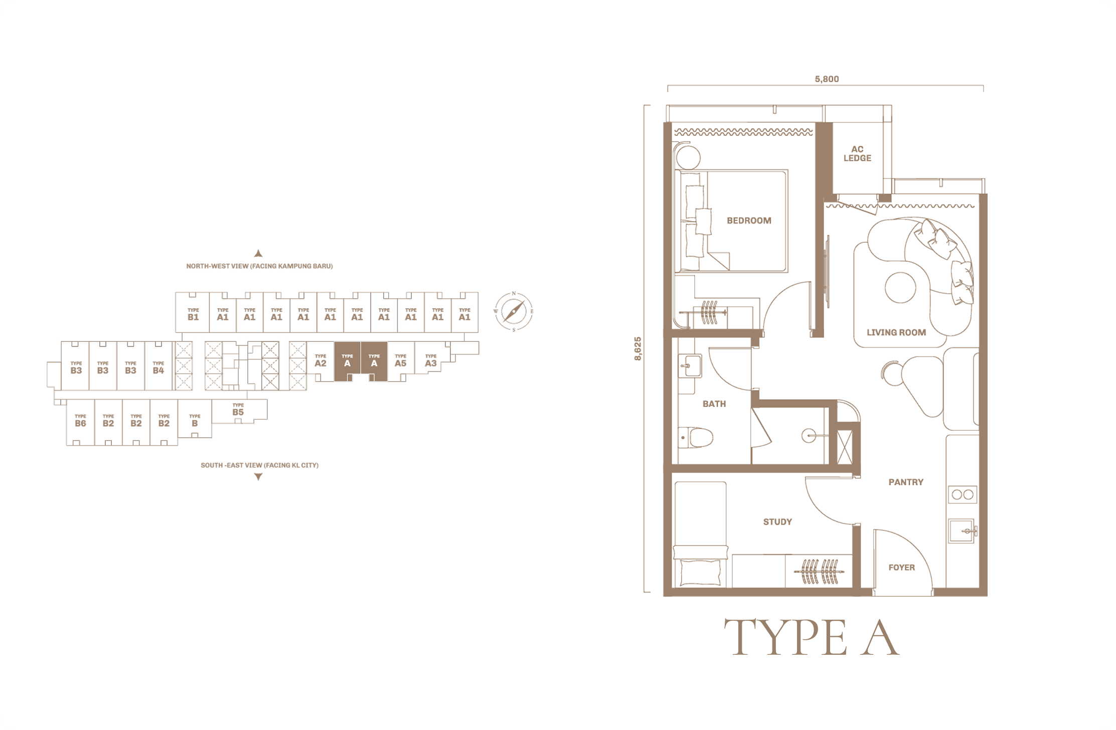 typeA2房1衛