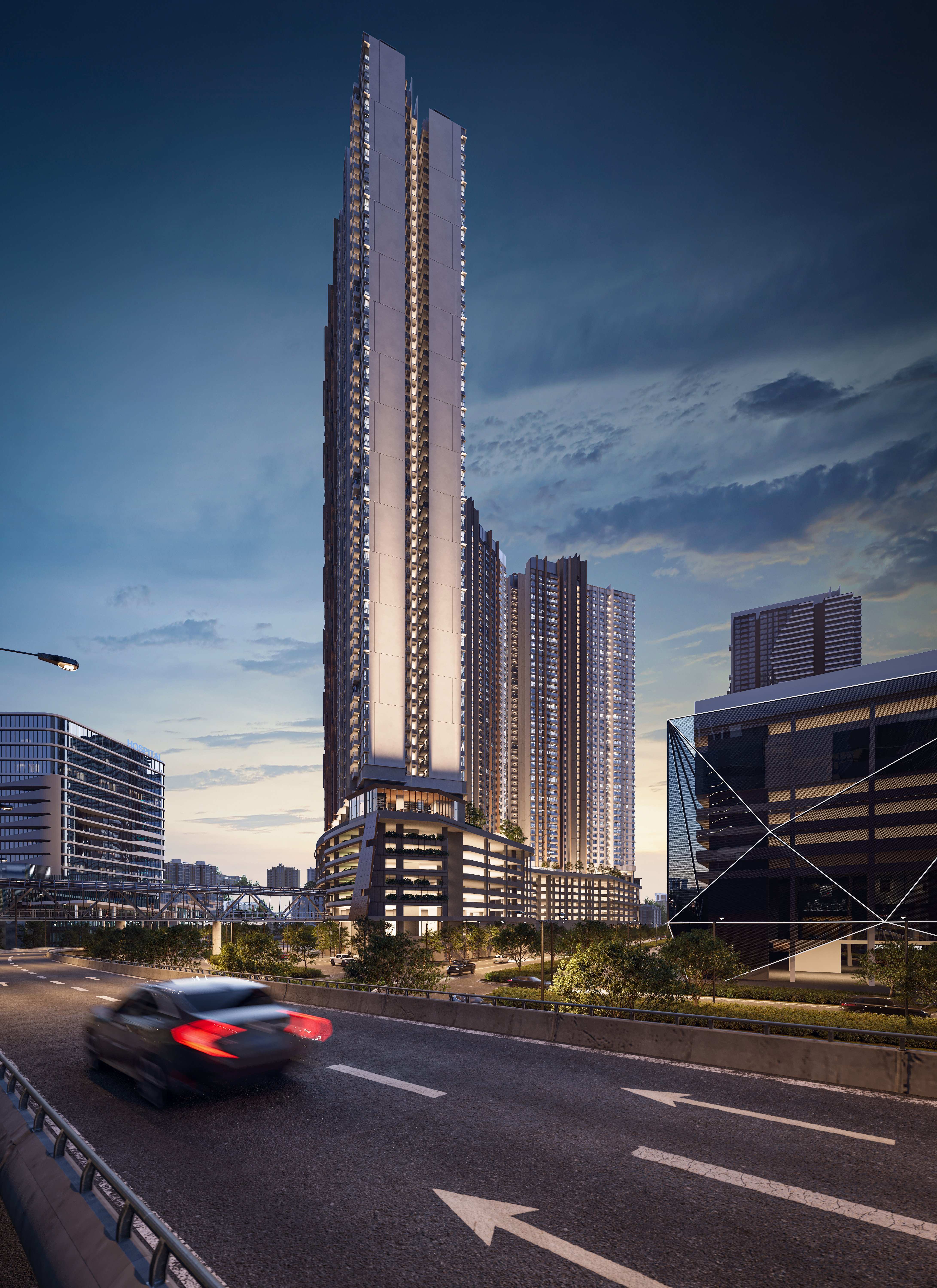 Facade highway